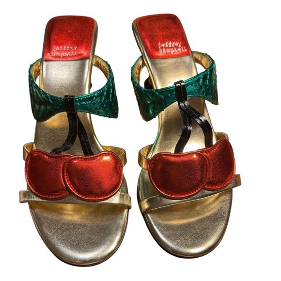 Jeffrey Campbell
Cherrywine Kitten Heel Sandals  size 6.5M - Picture 11 of 14